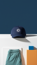 Gorra atlética sol vibrante