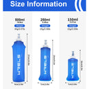 Instinct Blue – Botella Agua Plegable TPU | BPA Free | Senderismo Camping y Running