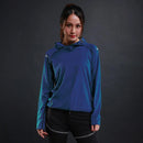 Instinct Blue – Sudadera con Capucha Mujer Outdoor | Manga Larga | Secado Rápido