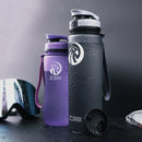 Instinct Blue – Botella Agua Sport Portátil | BPA Free | Niños y Adultos Outdoor Viaje