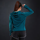 Instinct Blue – Sudadera con Capucha Mujer Outdoor | Manga Larga | Secado Rápido