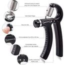 Entrenador de mano de 5-60KG, gimnasio, entrenamiento físico, ejercitador de agarre de mano, muñeca, antebrazo, fuerza, brazo pesado ajustable, expansor de potencia carpiana