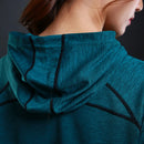 Instinct Blue – Sudadera con Capucha Mujer Outdoor | Manga Larga | Secado Rápido