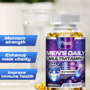Suplemento multivitamínico para hombres: proporciona energía y resistencia apoya la salud y la vitalidad del corazón, del cerebro