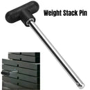 Pin de pila de pesas de 9,5 MM, Pin de gimnasio, repuesto de alta resistencia, Pin para máquina de pesas, Fitness, gimnasio en casa, piezas universales para máquinas de ejercicio, 1 ud.