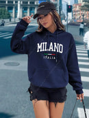 Instinct Blue – Sudadera con Capucha Mujer Y2K | Moda Streetwear | Pullover Rosa Casual