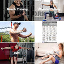 Banda elástica de resistencia para botín de Fitness, 300lb, entrenamiento para entrenamiento en casa, ejercicio, deporte, gimnasio, conjunto de arnés con mancuernas, equipo expansor