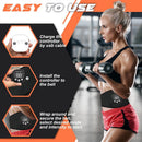 Cinturón Abdominal EMS, Estimulador Muscular, Entrenador de Cintura para Hombres y Mujeres, Moldeador Corporal, Fitness, Pérdida de Peso, Equipo de Ejercicio en Casa