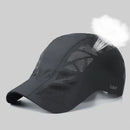 Instinct Blue – Gorra Visera Hombre Malla | Secado Rápido | Golf y Outdoor