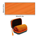 Toalla refrescante, toalla transpirable, toalla deportiva con caja de almacenamiento, toalla de yoga, toalla de gimnasio para actividades en interiores y exteriores