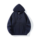 Sudaderas con capucha de lana para hombres y mujeres, ropa de calle deportiva informal, Jersey suelto de moda, Tops cálidos de Hip Hop, primavera y otoño, Color sólido