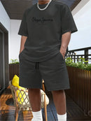 Instinct Blue – Conjunto Deportivo Hombre Dos Piezas | Camiseta + Shorts | Verano