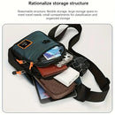 Instinct Blue – Mochila Hombre Senderismo Impermeable | Bandolera | Bolso Pecho Viaje