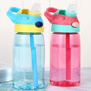 Instinct Blue – Botella Agua 480ml con Pajita | Niñas | Antigoteo Zumo Agua Fría