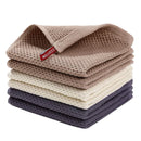 Toalla de algodón, paño de cocina absorbente suave, trapos para platos de cocina, panal, toalla de lavado de cara transpirable, paño de limpieza del hogar