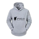 Instinct Blue – Sudadera con Capucha Hombre | Logo Caballo | Algodón Puro