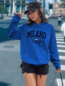 Instinct Blue – Sudadera con Capucha Mujer Y2K | Moda Streetwear | Pullover Rosa Casual