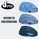 1/3 uds. de diademas deportivas para hombre y mujer, bandas elásticas suaves para el cabello, para gimnasio, yoga, deportes al aire libre, bandas para el sudor.