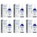 Suplementos en Gotas para Hombres con Panax Ginseng, Ginkgo Biloba, Semilla de Uva y Vitamina B12 para Energía y Vitalidad Diaria, 30 ML