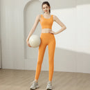 Ropa Deportiva para Mujer: Conjunto de Sujetador y Top de Yoga de Alta Intensidad Antichoque y Antideslizante para Correr, con Efecto Push-Up