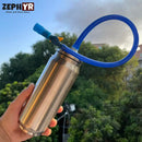 Instinct Blue – Tubo Flexible Botella Agua | Boquilla Morder | Reutilizable 30-50cm