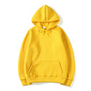 Sudaderas con capucha para hombre, jersey para mujer, sudaderas con capucha informales para primavera y otoño, sudaderas con capucha de Color sólido, sudadera negra de gran tamaño para hombre