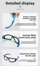 Gafas de seguridad Gafas Deporte Protección ocular Junta de espuma suave Gafas para disparar Laboratorio de carpintería Industria Deportes al aire libre