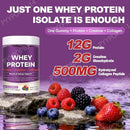 Instinct Blue – Gummies Proteína Whey + Creatina + Colágeno | 12g | Sin Azúcar 60 Uds