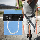 Cinturón con peso para entrenamiento en interiores, para dominadas en barra simple y doble, cinturón de pesas para entrenamiento de fuerza, unisex