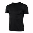 Camiseta deportiva de cuello redondo de secado rápido, camisetas de gimnasio, camiseta de entrenamiento para correr, ropa deportiva transpirable para hombre, servicio de clase