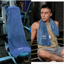 Toalla de gimnasio Toalla deportiva de microfibra para hombres y mujeres, toalla súper suave y de secado rápido, para tenis, yoga, ciclismo, natación