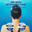 Gafas de natación profesionales impermeables, gafas antiniebla 100% protección UV sin fugas para adultos, hombres, mujeres y jóvenes