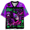 Camiseta Deportiva de Moda para Niños, de Manga Corta, con Cuello en V, Estampado 3D, de Secado Rápido, Ropa Familiar