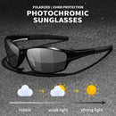 Gafas de Sol Deportivas Polarizadas Fotocromáticas Vintage para Hombre y Mujer, para Pesca, Ciclismo, Conducción, Montañismo, Gafas de Sol Camaleón
