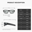Gafas de Sol Deportivas Polarizadas Fotocromáticas Vintage para Hombre y Mujer, para Pesca, Ciclismo, Conducción, Montañismo, Gafas de Sol Camaleón