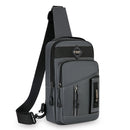 Instinct Blue – Bolso Pecho Hombre Nylon | Crossbody Multifuncional | Casual Outdoor