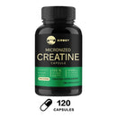 Instinct Blue – Creatina Monohidrato Cápsulas | Fuerza y Rendimiento | No-GMO Sin Gluten