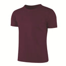 Camiseta deportiva de cuello redondo de secado rápido, camisetas de gimnasio, camiseta de entrenamiento para correr, ropa deportiva transpirable para hombre, servicio de clase