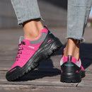 Instinct Blue – Botas Senderismo Mujer Malla | Negro y Rosa | Antideslizante Running