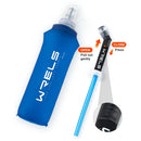 Instinct Blue – Botella Agua Plegable TPU | BPA Free | Senderismo Camping y Running