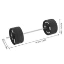 Instinct Blue – Mancuerna Miniatura Decorativa | Escala 1:12 | Accesorio Fitness Mini