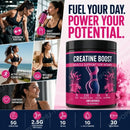 Instinct Blue – Creatina Monohidrato Mujer 5g | Colágeno + BCAA + Glutamina | Recuperación