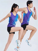 Chaleco de Running de Secado Rápido para Maratón, Ropa Deportiva para Hombre y Mujer, Traje de Entrenamiento de Fibra de Poli...