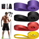 Banda de Resistencia de 7 Niveles para Entrenamiento de Agilidad, Equipo de Gimnasio, Accesorios de Yoga y Pilates, Banda de Goma para Ejercicio en Casa