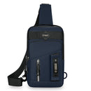Instinct Blue – Bolso Pecho Hombre Nylon | Crossbody Multifuncional | Casual Outdoor