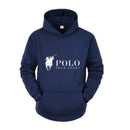 Instinct Blue – Sudadera con Capucha Hombre | Logo Caballo | Algodón Puro