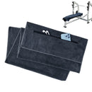 Toallas de Gimnasio de Microfibra de Alta Absorbencia, Accesorios de Fitness, Toallas para Sudor para Gimnasio, Yoga, Tenis, Deportes, Ejercicio, Pilates, Fitness