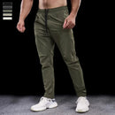 Pantalones deportivos para hombre, ropa de entrenamiento para correr, gruesa, microelástica, secado rápido, otoño, 2024
