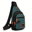 Instinct Blue – Mochila Hombre Senderismo Impermeable | Bandolera | Bolso Pecho Viaje