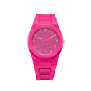 Relojes Deportivos Populares de Oriente Medio para Hombre y Mujer, Relojes de Cuarzo Dopamina, Moda de Nicho, Resistentes al Agua, de Acero Inoxidable